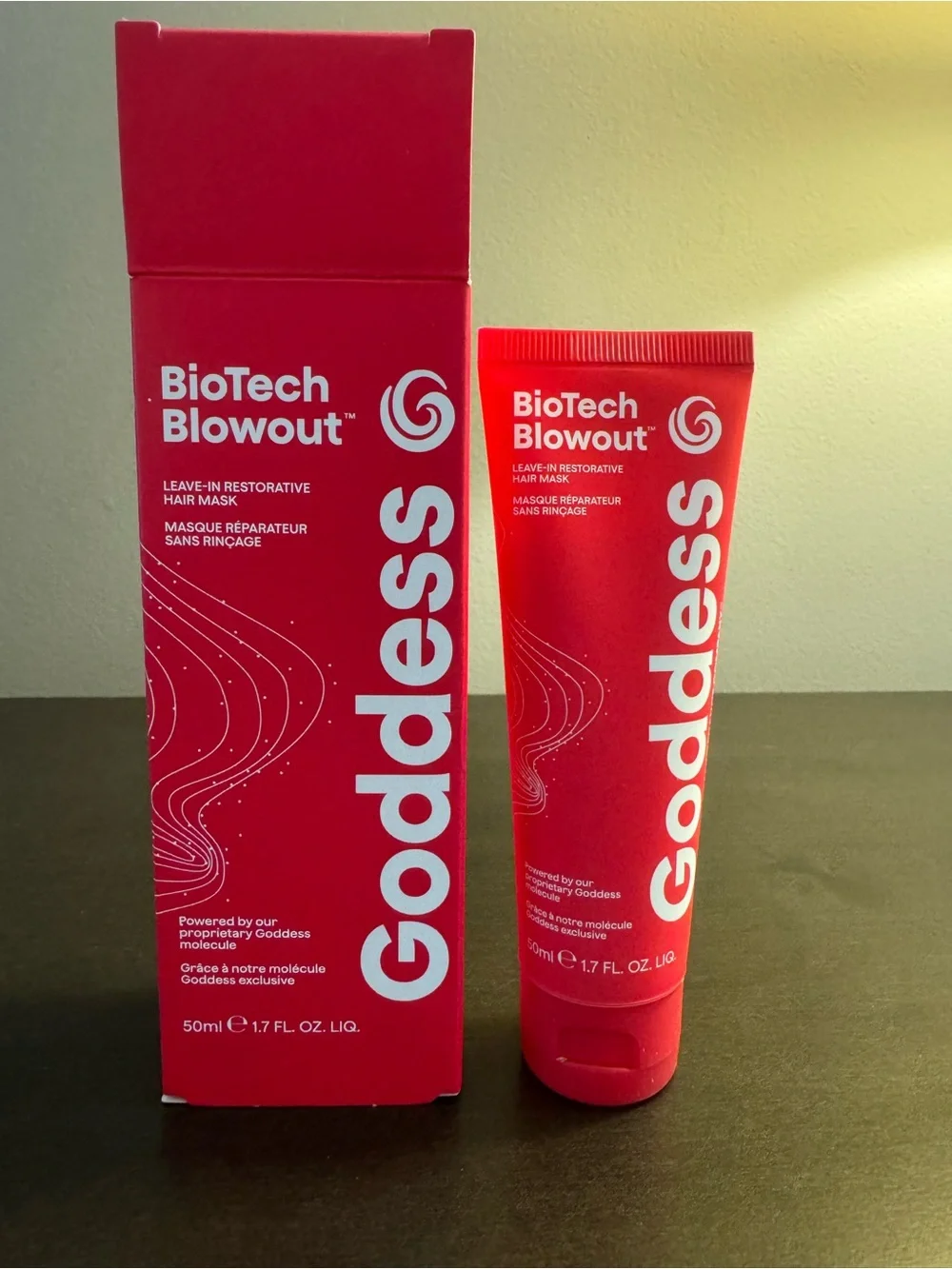Goddess Maintenance BioTech Blowout Hair Mask 50 ml 1.7 oz Full Size NIB